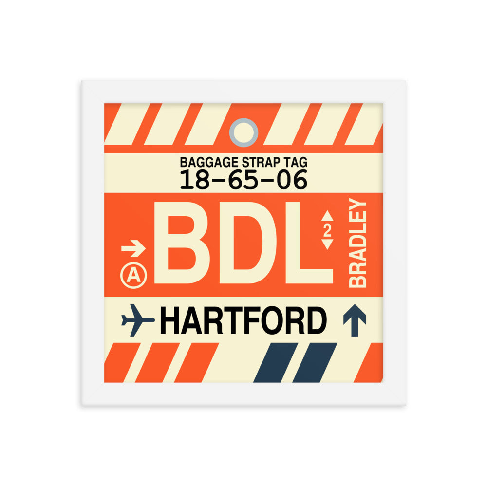 Travel-Themed Framed Print • BDL Hartford • YHM Designs - Image 11