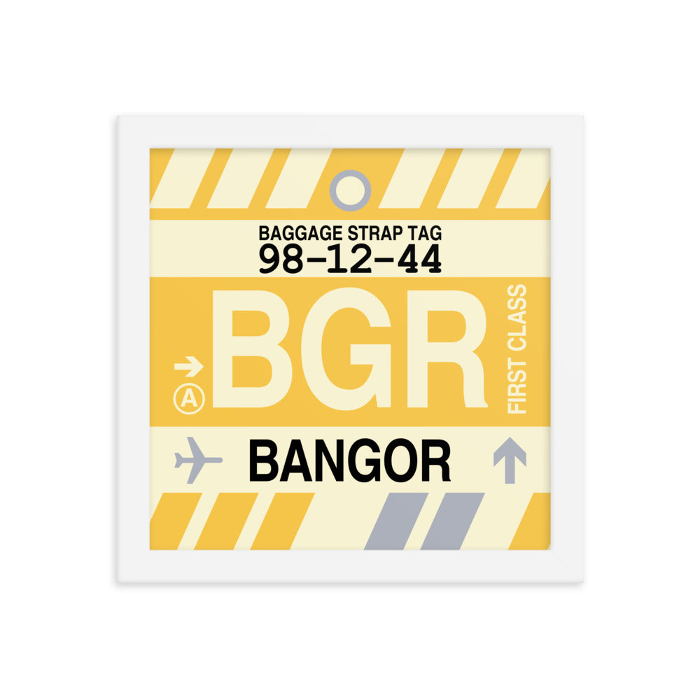 Travel-Themed Framed Print • BGR Bangor • YHM Designs - Image 11