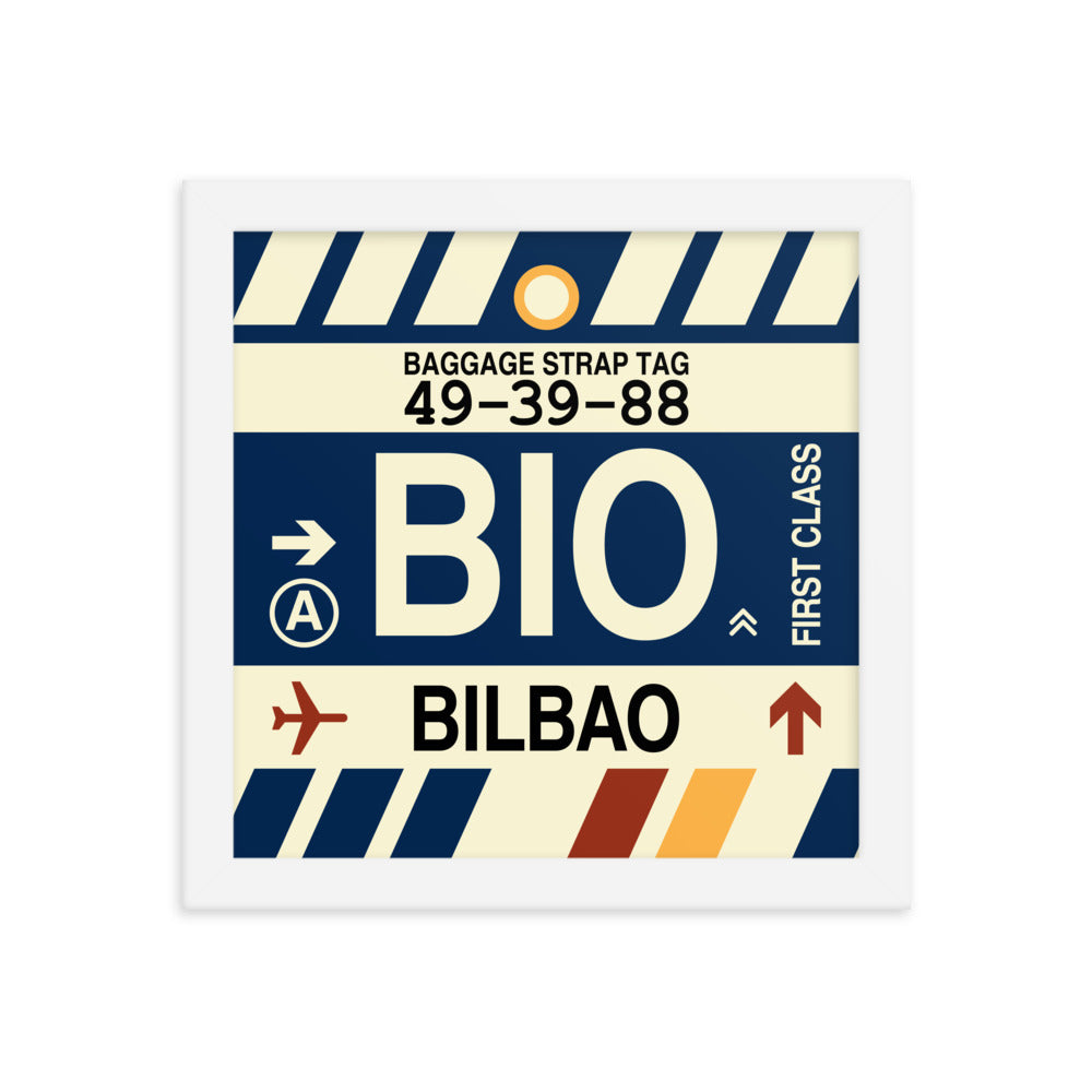 Travel-Themed Framed Print • BIO Bilbao • YHM Designs - Image 11