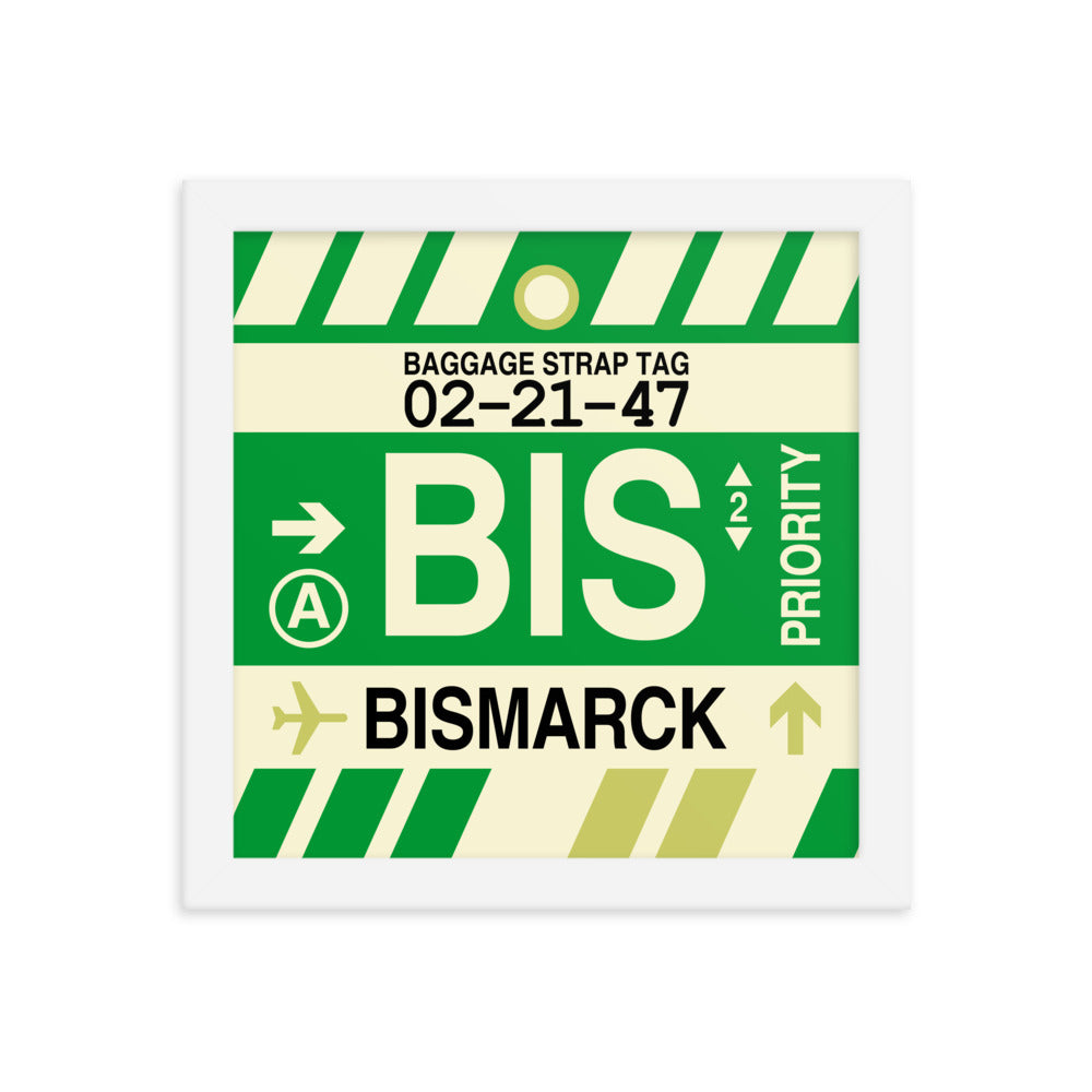 Travel-Themed Framed Print • BIS Bismarck • YHM Designs - Image 11