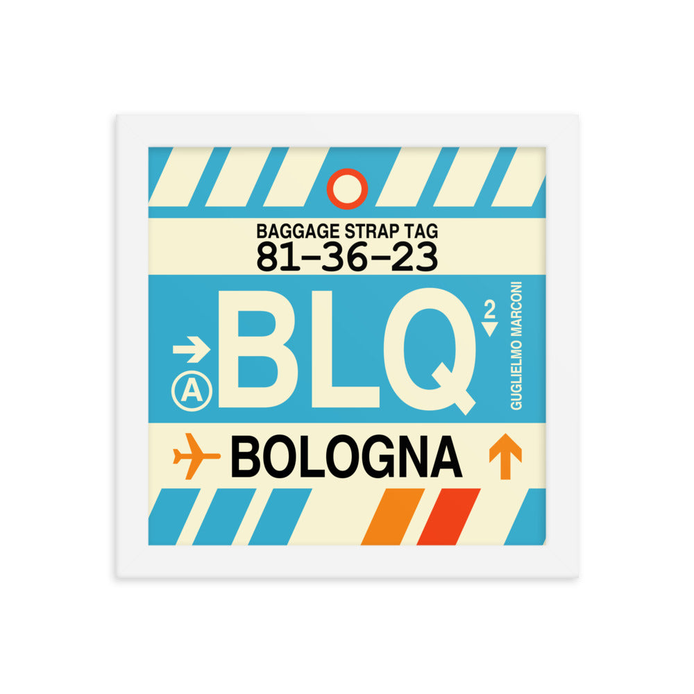 Travel-Themed Framed Print • BLQ Bologna • YHM Designs - Image 11