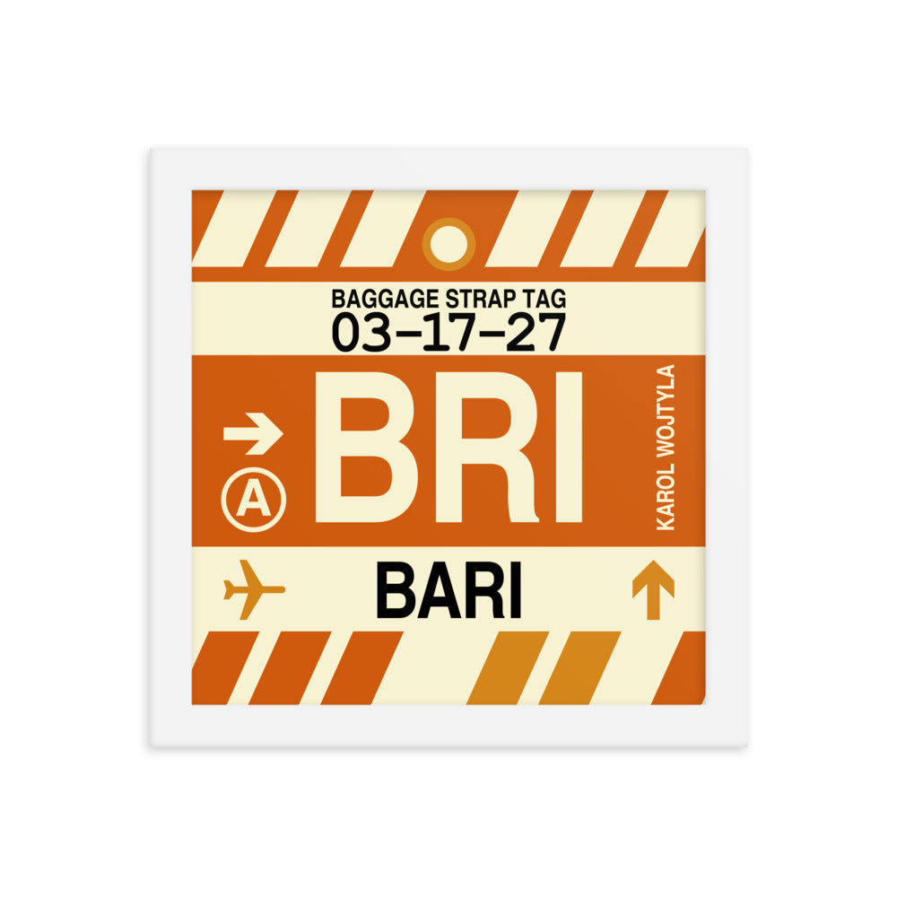 Travel-Themed Framed Print • BRI Bari Souvenir • YHM Designs - Image 11