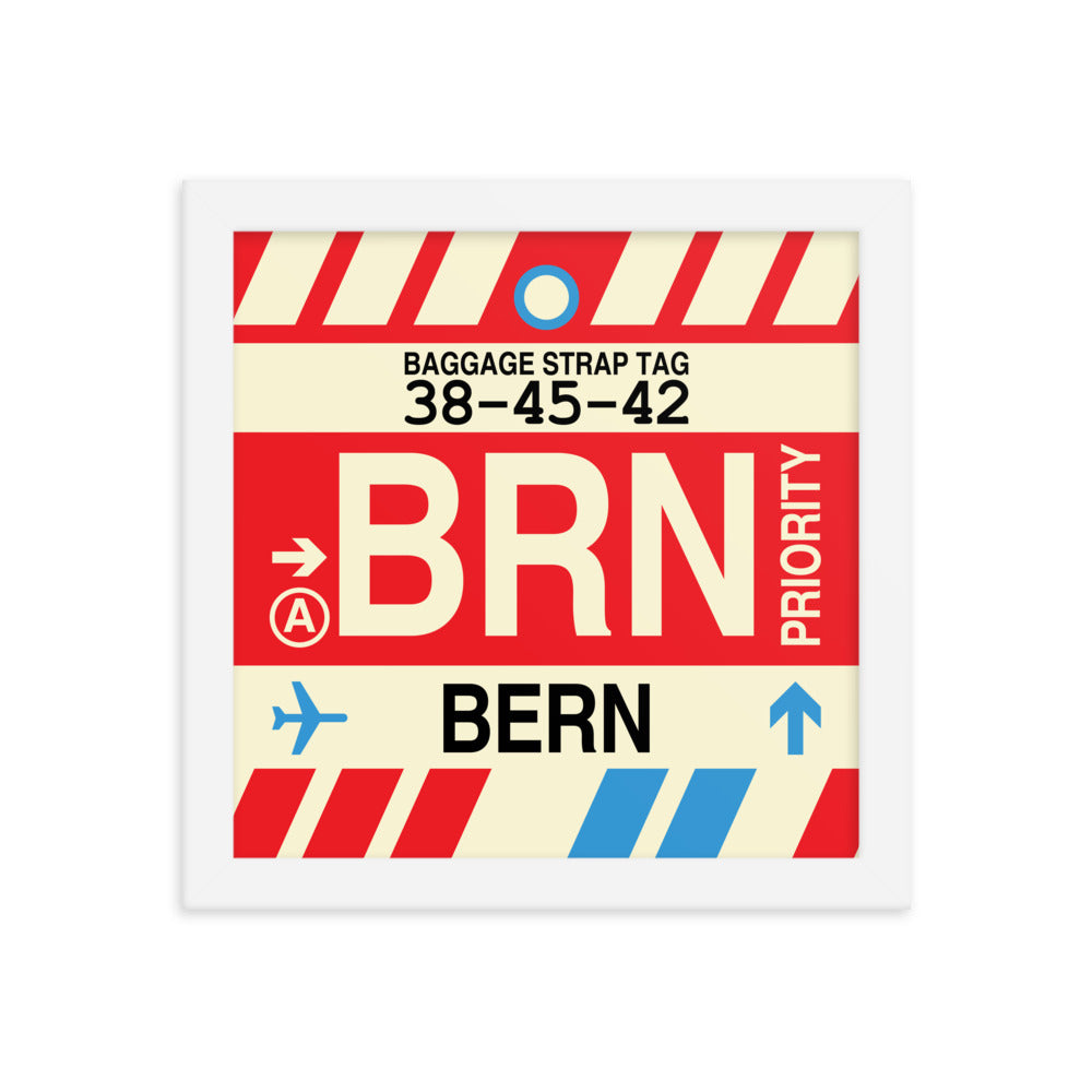 Travel-Themed Framed Print • BRN Bern • YHM Designs - Image 11