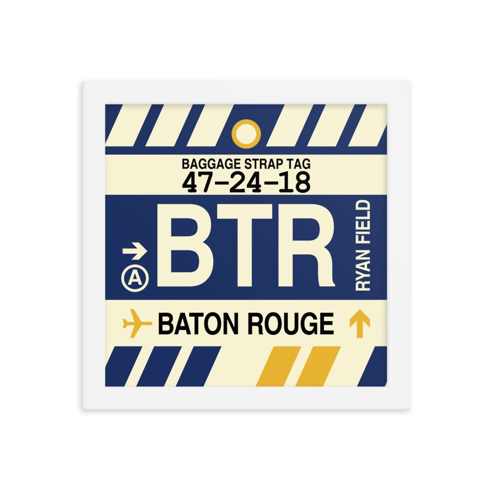 Travel-Themed Framed Print • BTR Baton Rouge • YHM Designs - Image 11