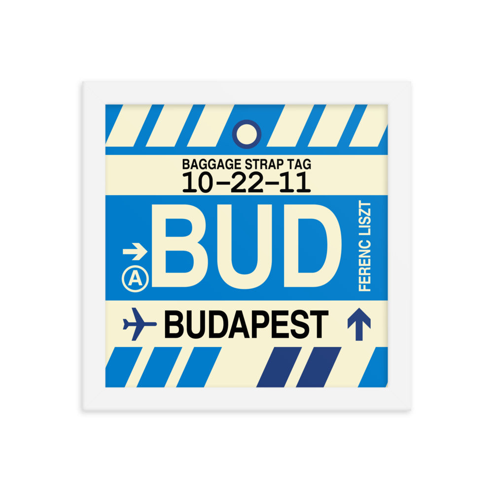Travel-Themed Framed Print • BUD Budapest • YHM Designs - Image 11