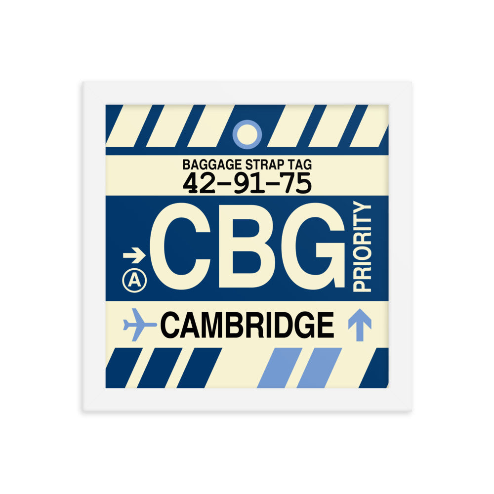 Travel-Themed Framed Print • CBG Cambridge • YHM Designs - Image 11