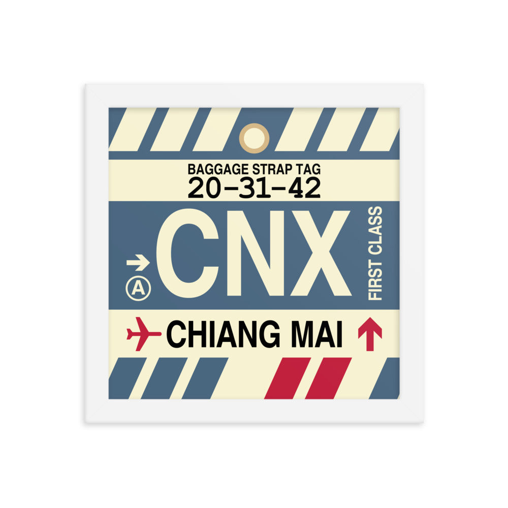 Travel-Themed Framed Print • CNX Chiang Mai Souvenir • YHM Designs - Image 11