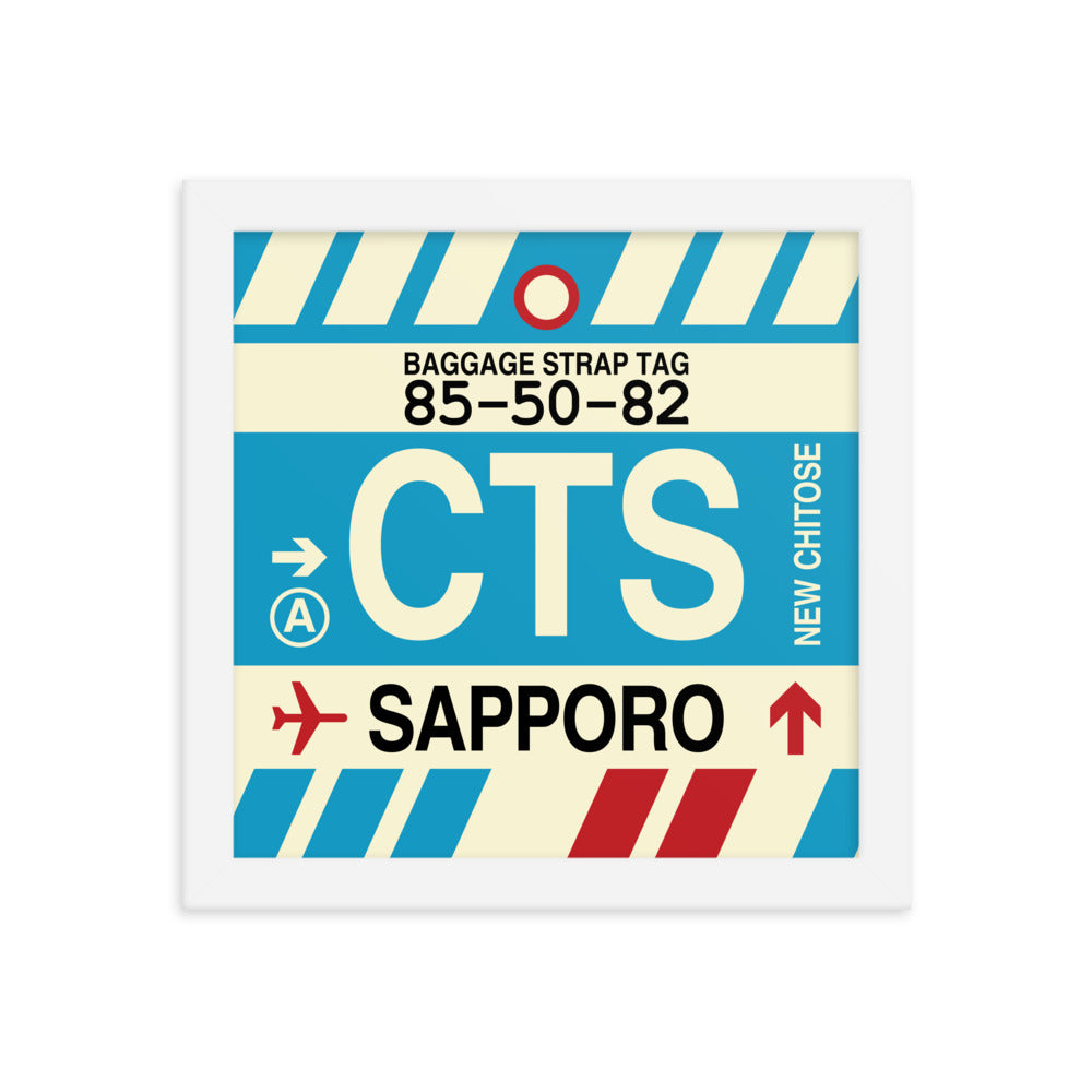 Travel-Themed Framed Print • CTS Sapporo • YHM Designs - Image 11