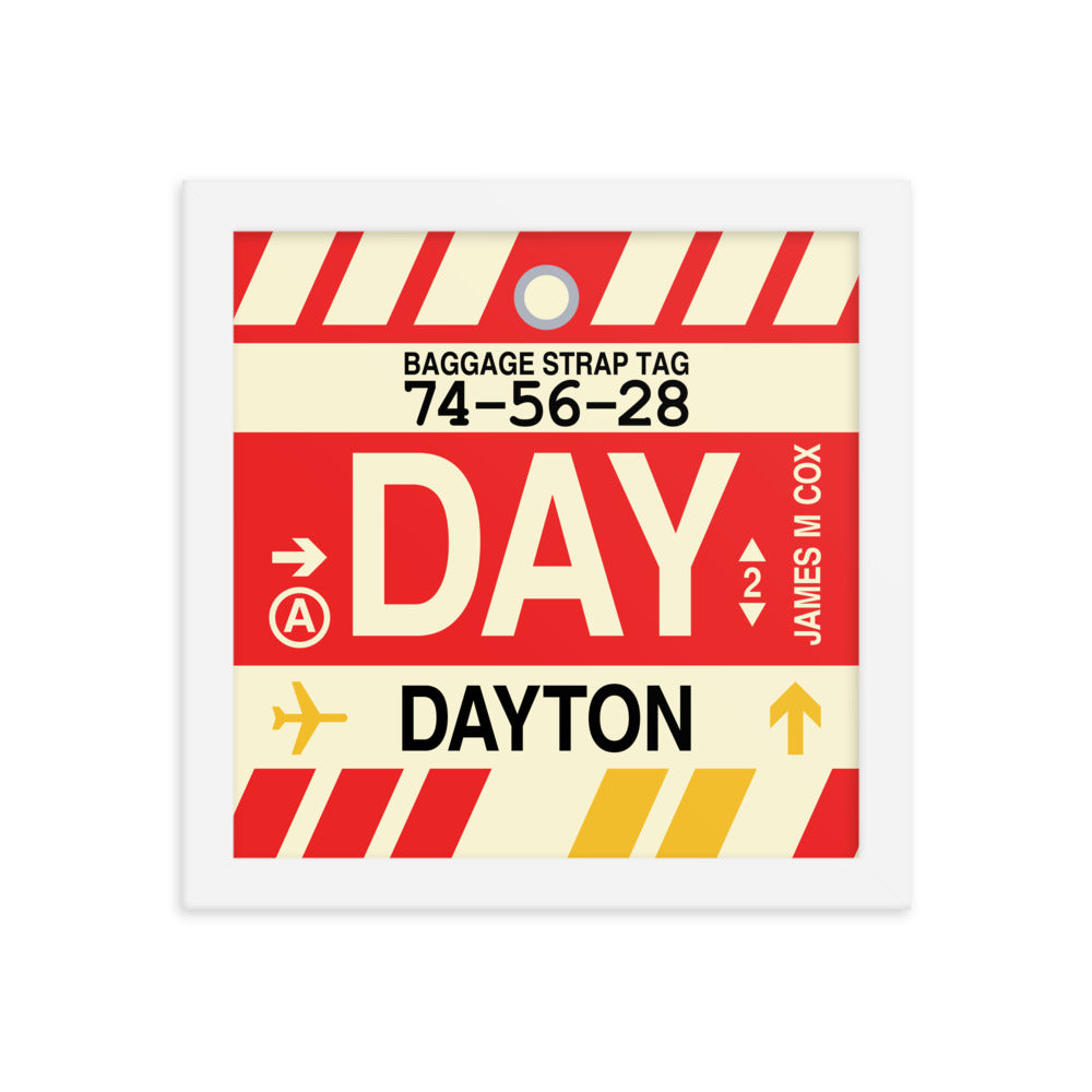 Travel-Themed Framed Print • DAY Dayton • YHM Designs - Image 11