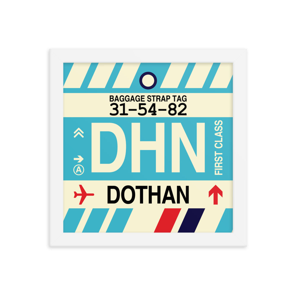 Travel-Themed Framed Print • DHN Dothan • YHM Designs - Image 11