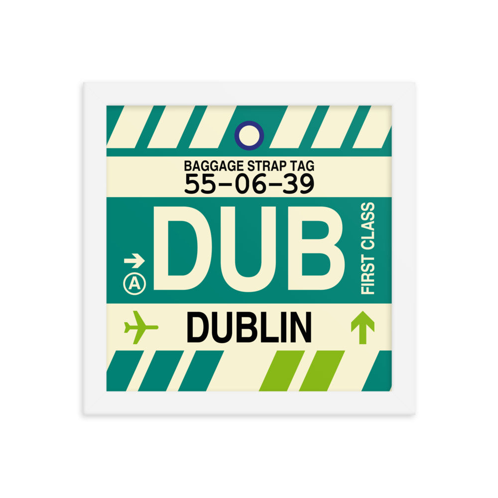Travel-Themed Framed Print • DUB Dublin • YHM Designs - Image 11