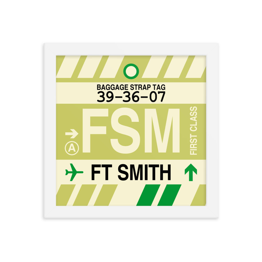 Travel-Themed Framed Print • FSM Fort Smith • YHM Designs - Image 11