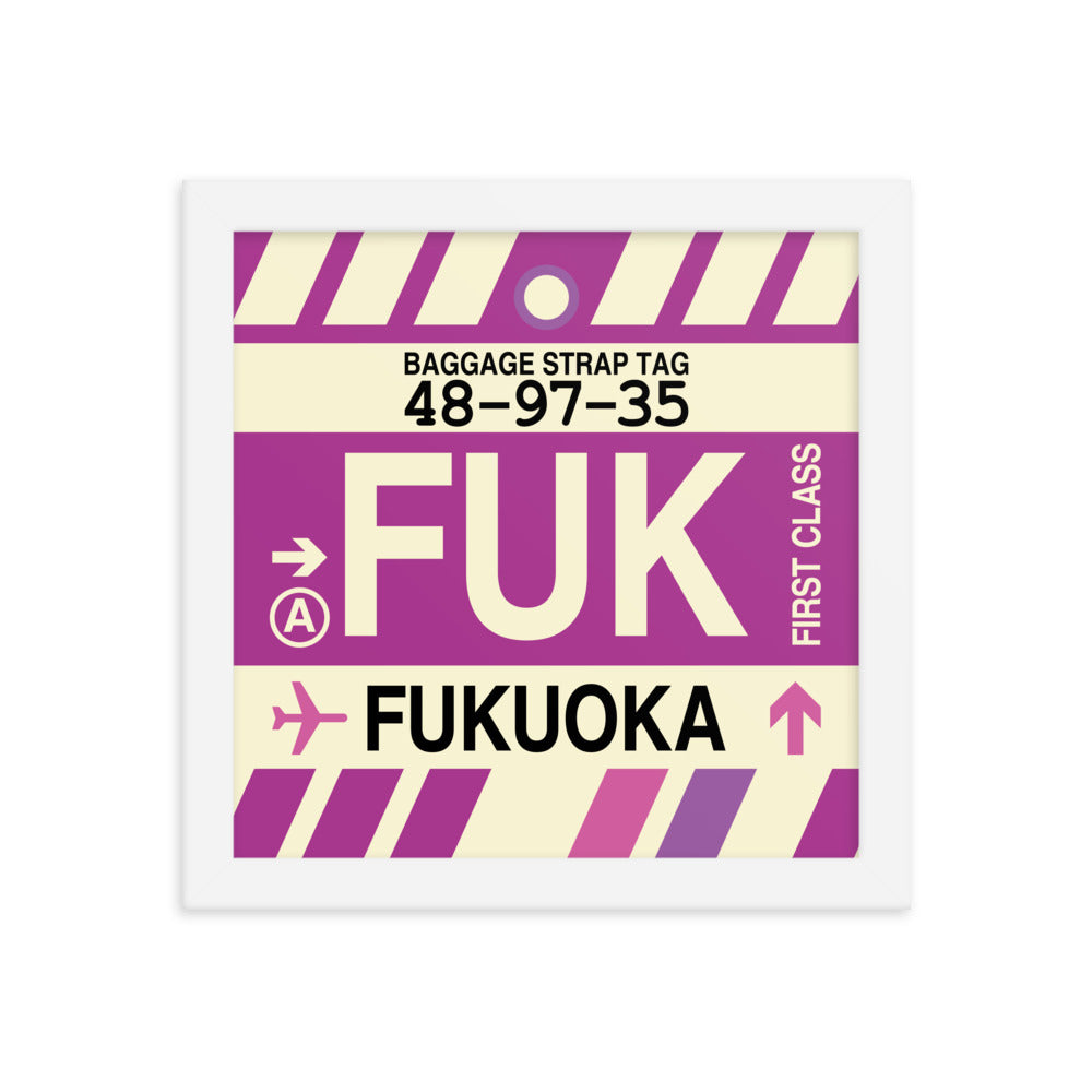 Travel-Themed Framed Print • FUK Fukuoka Souvenir • YHM Designs - Image 11