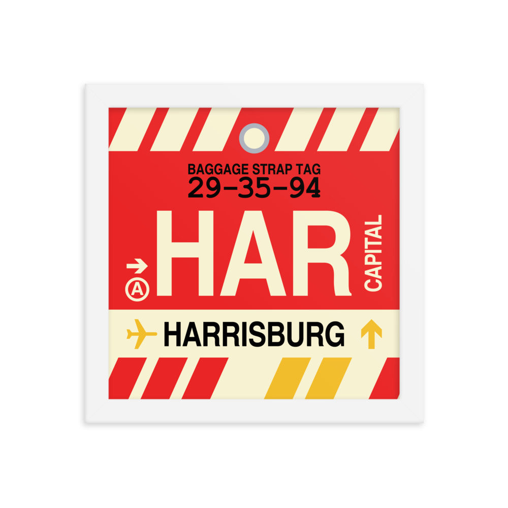 Travel-Themed Framed Print • HAR Harrisburg • YHM Designs - Image 11