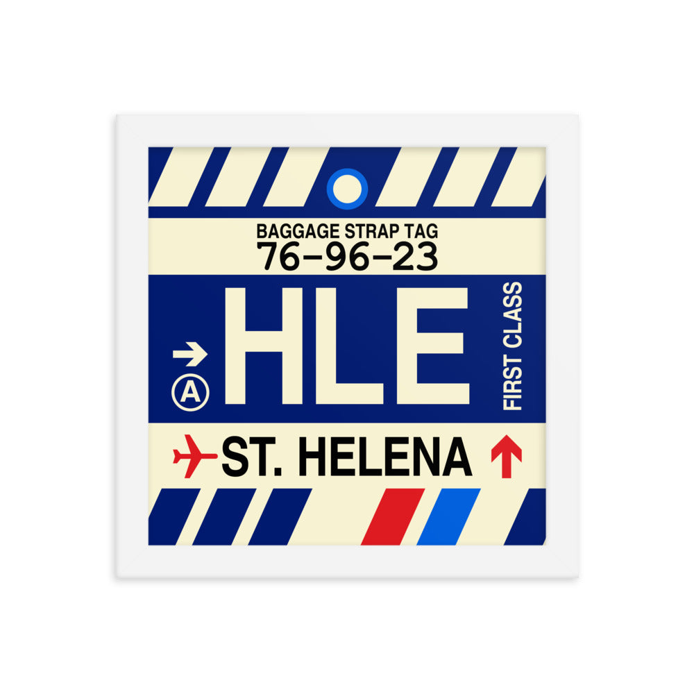 Travel-Themed Framed Print • HLE St. Helena Souvenir • YHM Designs - Image 11