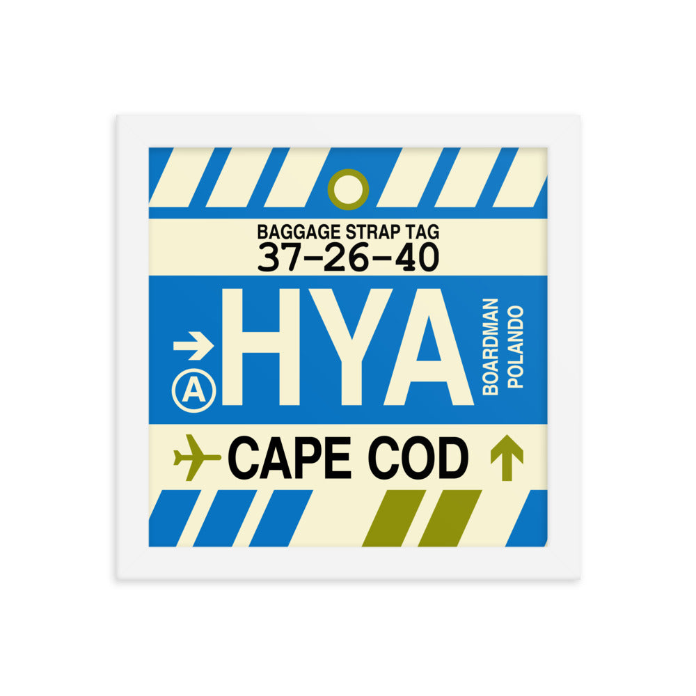 Travel-Themed Framed Print • HYA Cape Cod • YHM Designs - Image 11