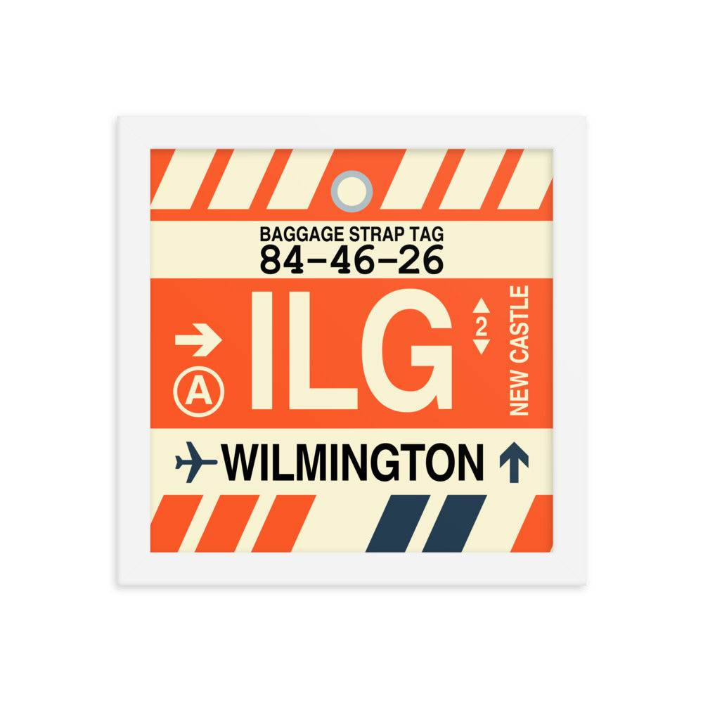 Travel-Themed Framed Print • ILG Wilmington Souvenir • YHM Designs - Image 11