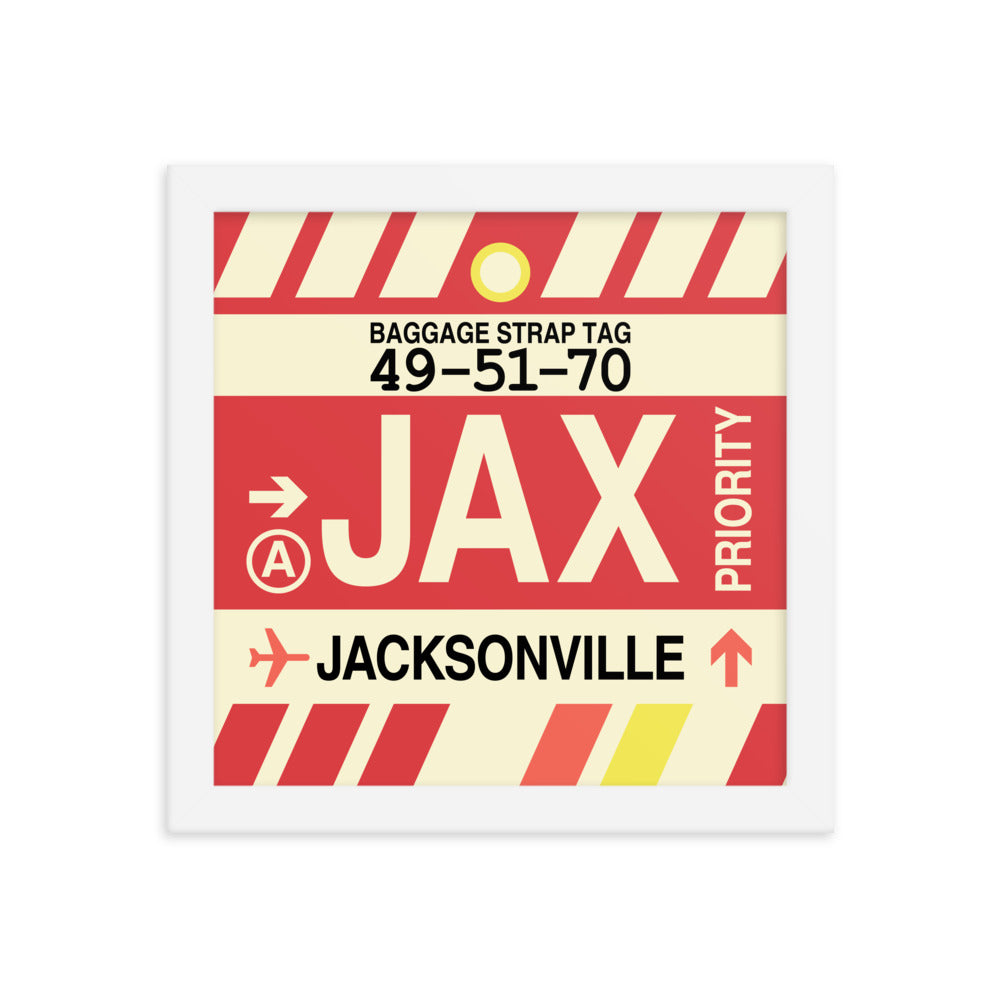 Travel-Themed Framed Print • JAX Jacksonville • YHM Designs - Image 11