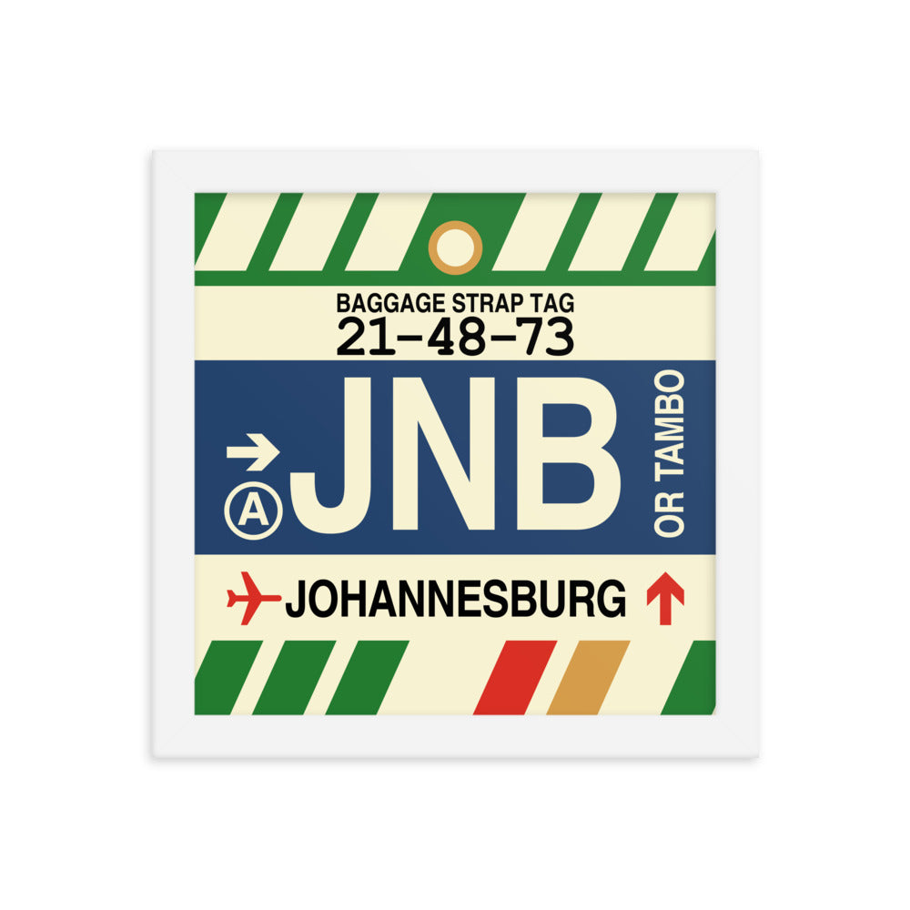 Travel-Themed Framed Print • JNB Johannesburg • YHM Designs - Image 11