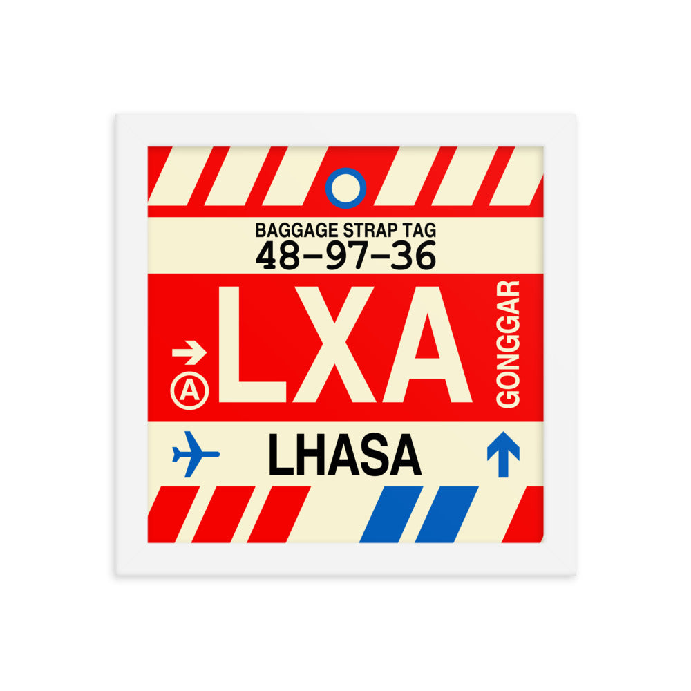 Travel-Themed Framed Print • LXA Lhasa Souvenir • YHM Designs - Image 11