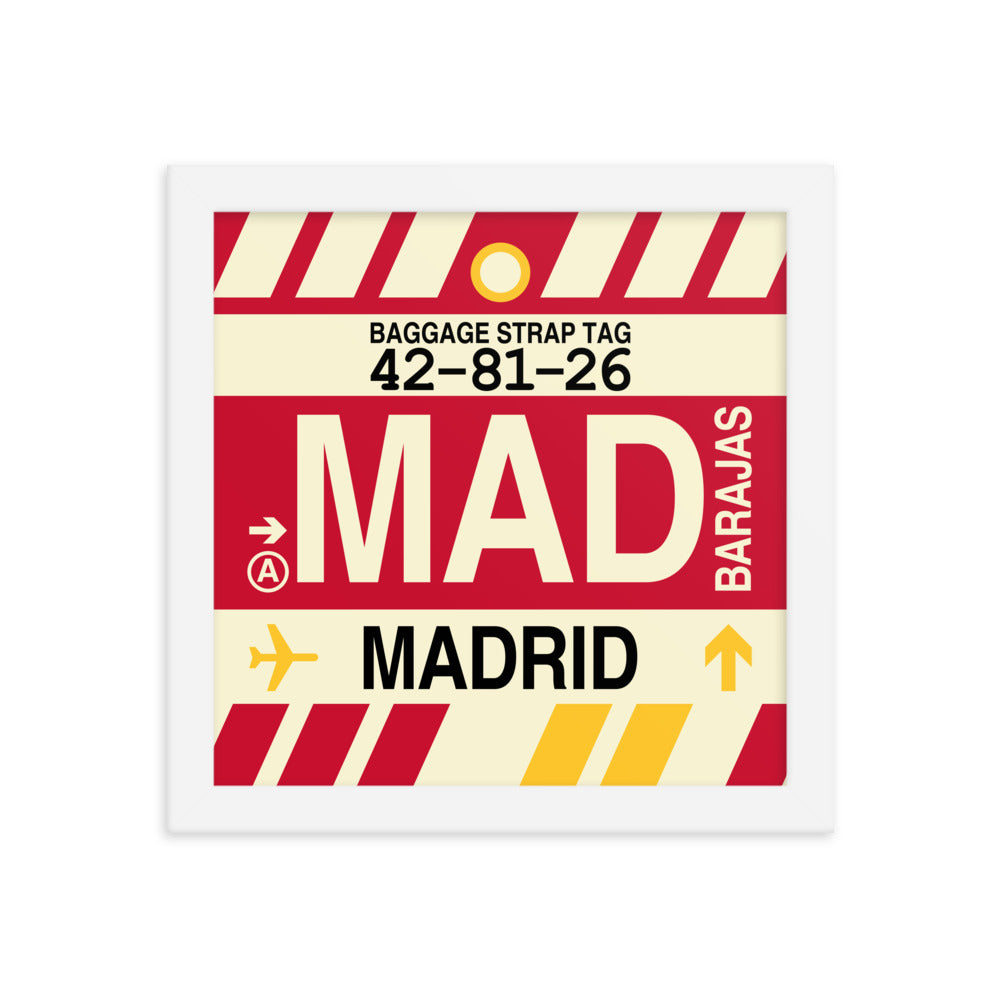Travel-Themed Framed Print • MAD Madrid • YHM Designs - Image 11