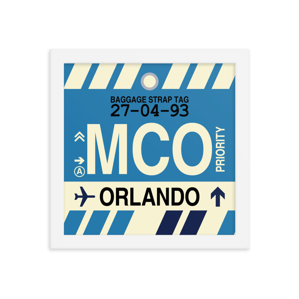 Travel-Themed Framed Print • MCO Orlando • YHM Designs - Image 11