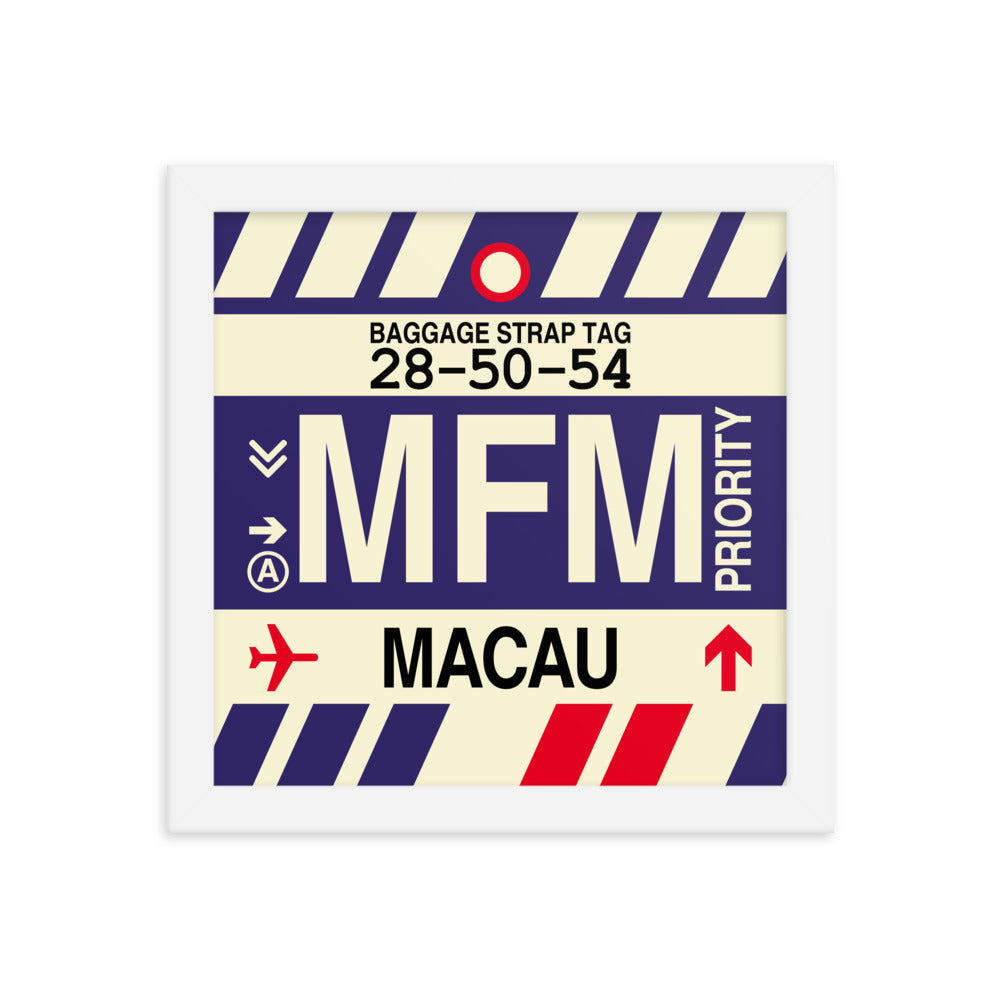Travel-Themed Framed Print • MFM Macau Souvenir • YHM Designs - Image 11
