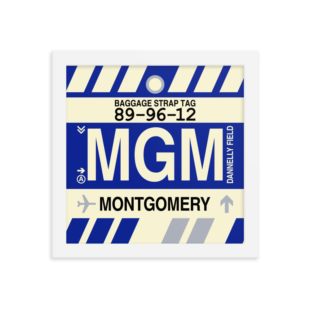 Travel-Themed Framed Print • MGM Montgomery Souvenir • YHM Designs - Image 11