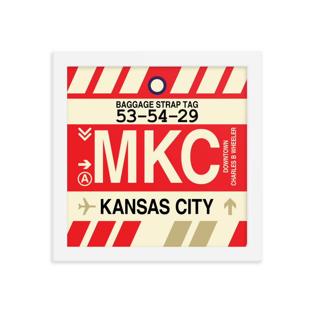 Travel-Themed Framed Print • MKC Kansas City • YHM Designs - Image 11