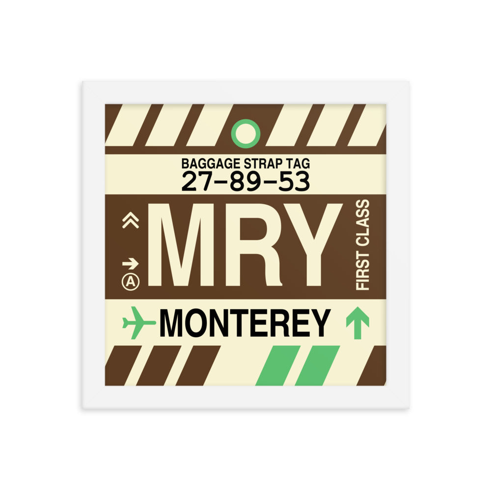 Travel-Themed Framed Print • MRY Monterey • YHM Designs - Image 11