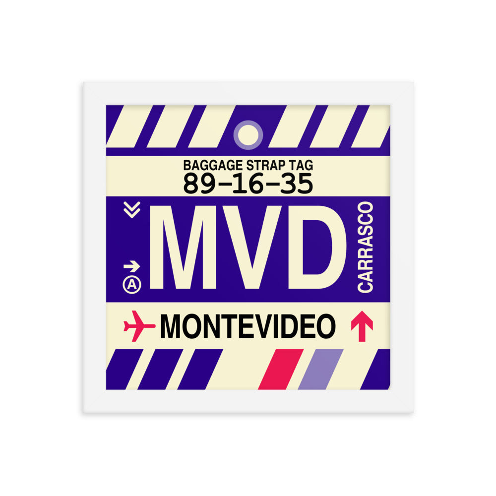 Travel-Themed Framed Print • MVD Montevideo • YHM Designs - Image 11