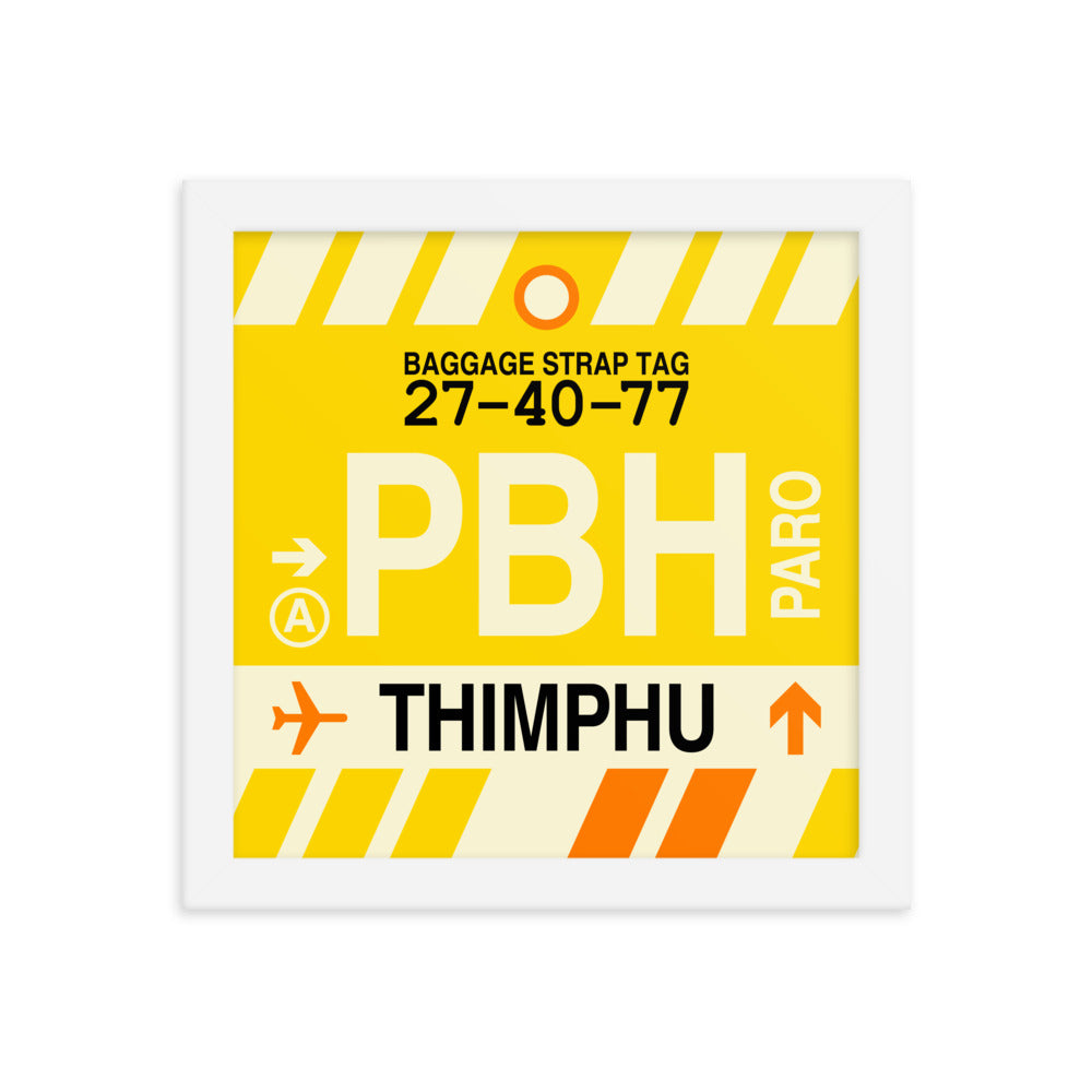Travel-Themed Framed Print • PBH Thimphu Souvenir • YHM Designs - Image 11