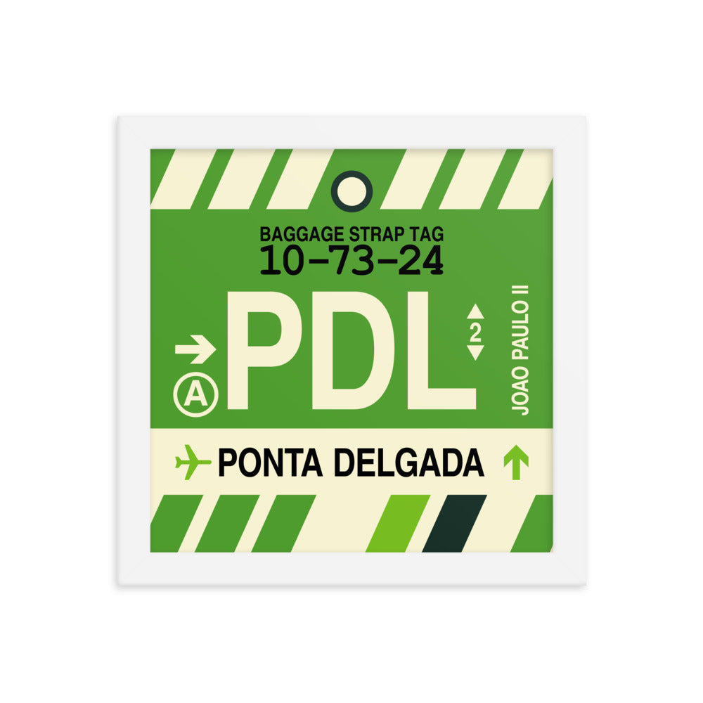Travel-Themed Framed Print • PDL Ponta Delgada • YHM Designs - Image 11