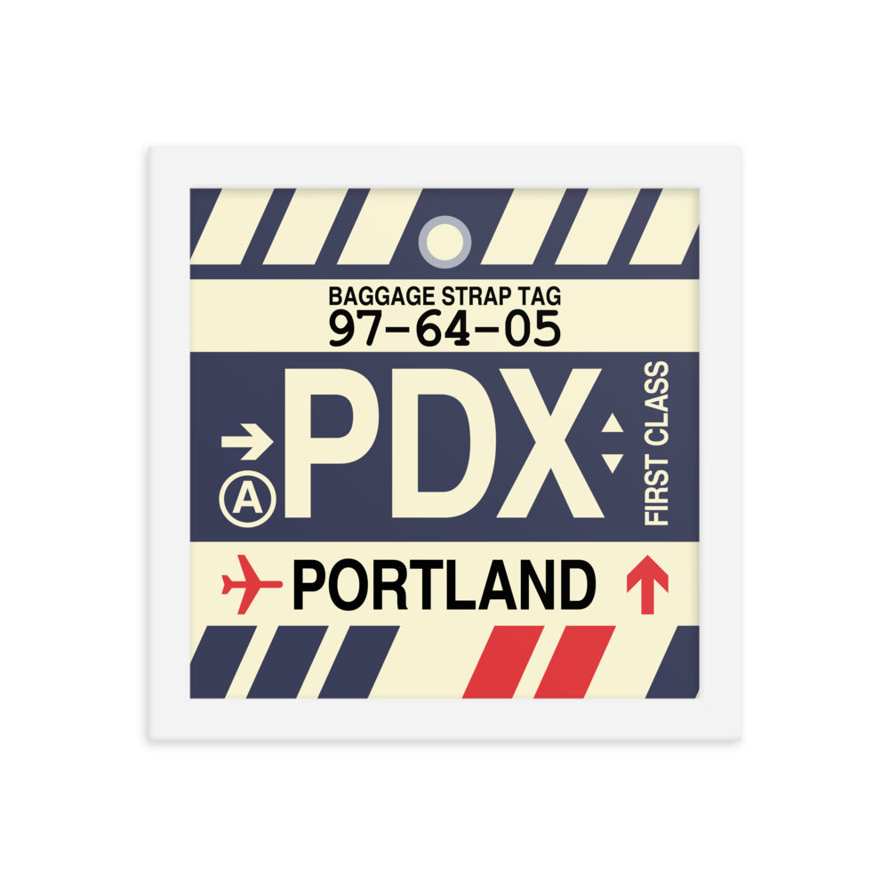 Travel-Themed Framed Print • PDX Portland • YHM Designs - Image 11