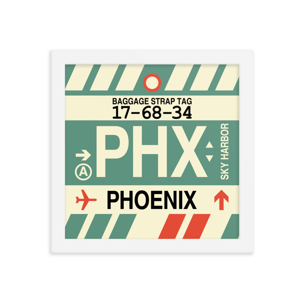 Travel-Themed Framed Print • PHX Phoenix • YHM Designs - Image 11