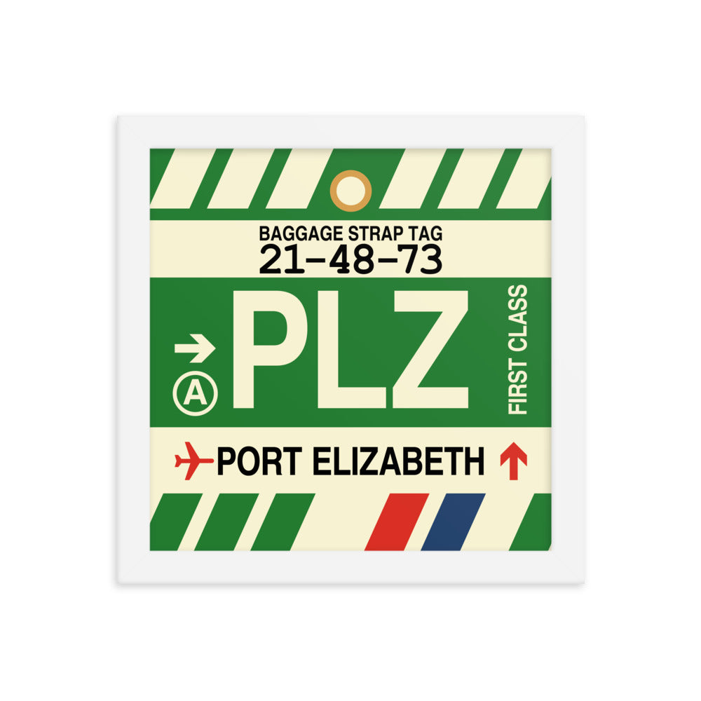 Travel-Themed Framed Print • PLZ Port Elizabeth Souvenir • YHM Designs - Image 11