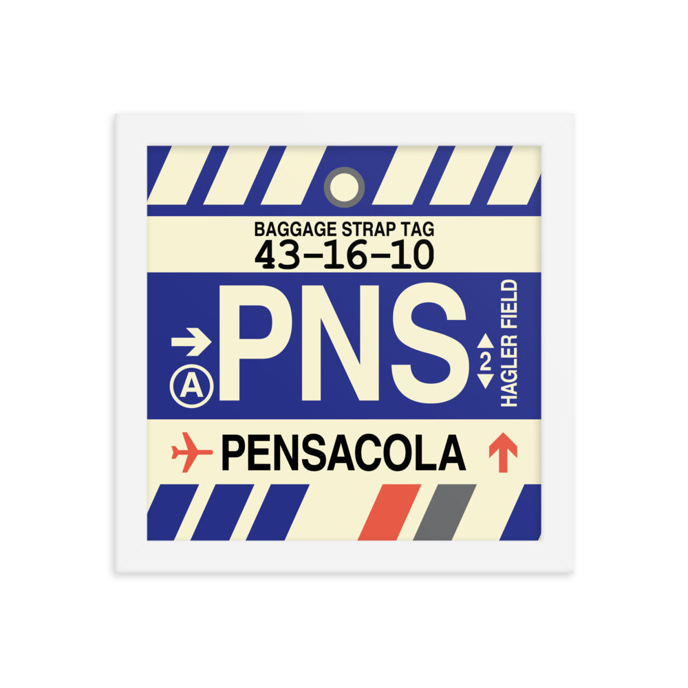 Travel-Themed Framed Print • PNS Pensacola • YHM Designs - Image 11