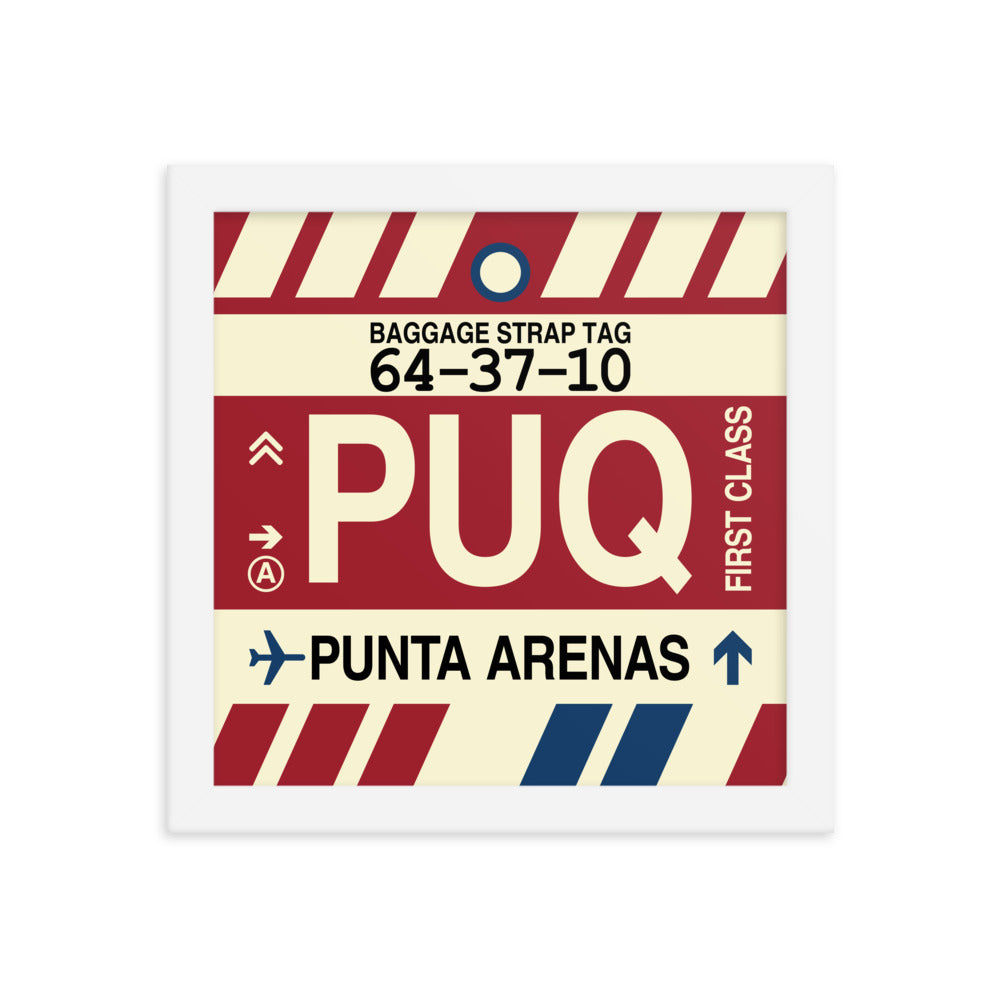 Travel-Themed Framed Print • PUQ Punta Arenas Souvenir • YHM Designs - Image 11