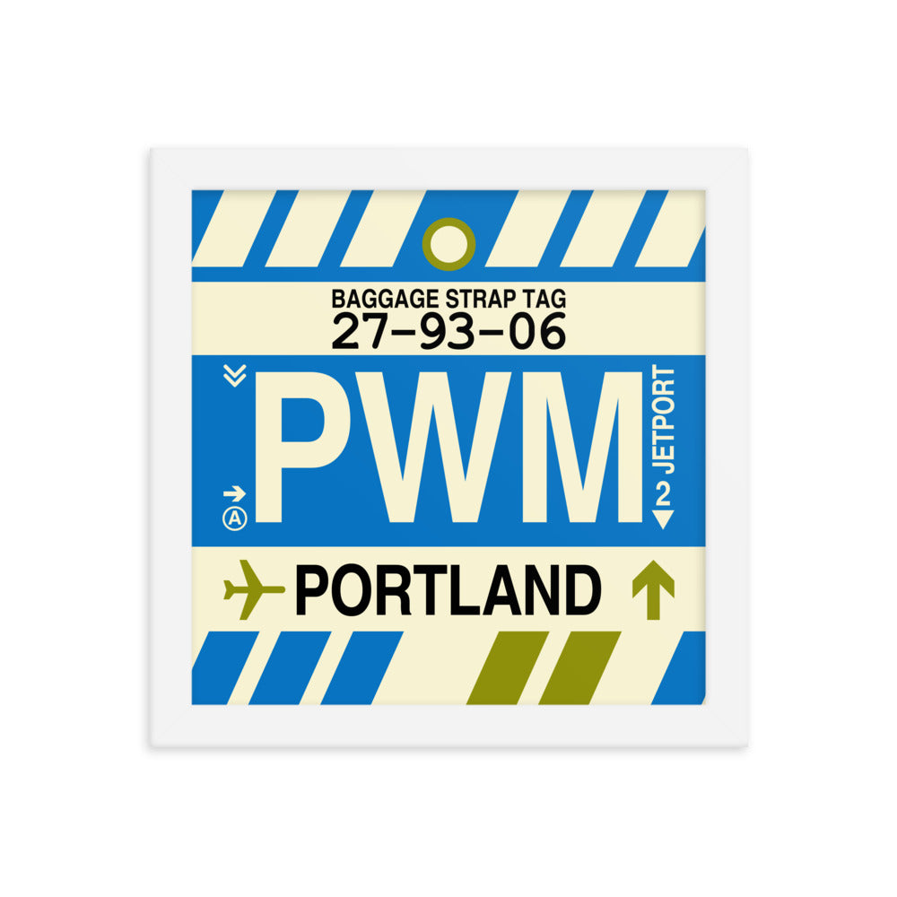 Travel-Themed Framed Print • PWM Portland • YHM Designs - Image 11