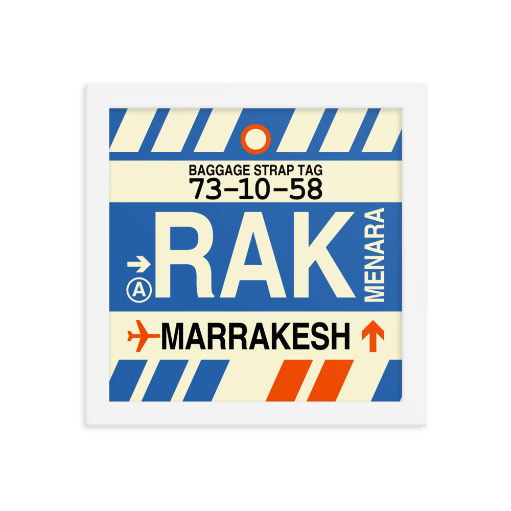 Travel-Themed Framed Print • RAK Marrakesh • YHM Designs - Image 11