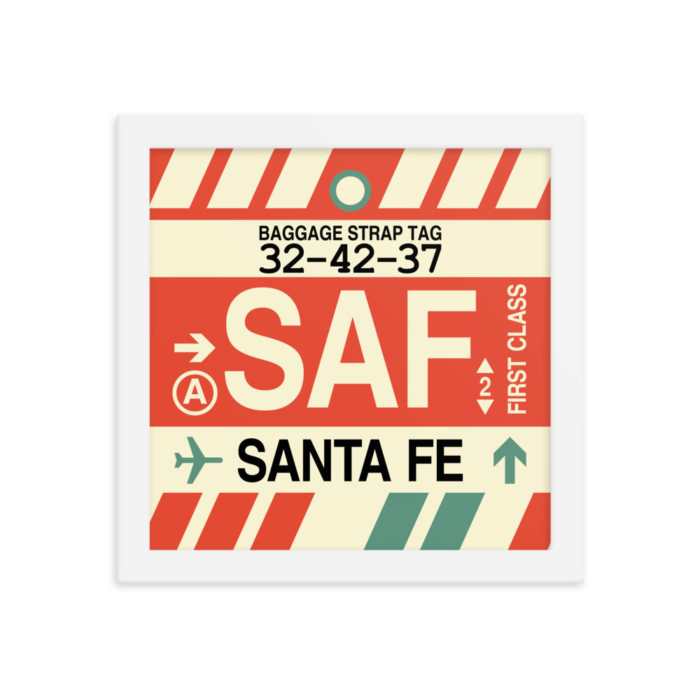 Travel-Themed Framed Print • SAF Santa Fe • YHM Designs - Image 11