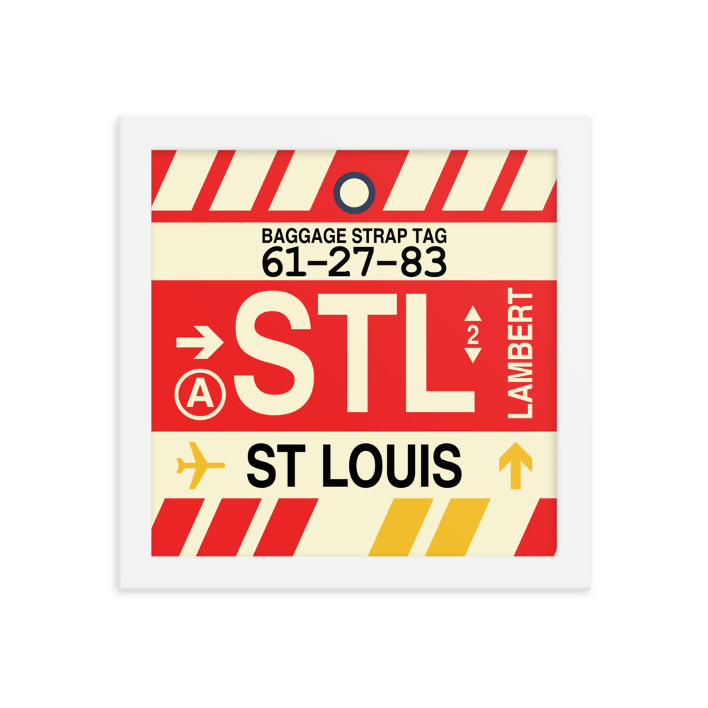 Travel-Themed Framed Print • STL St. Louis • YHM Designs - Image 11