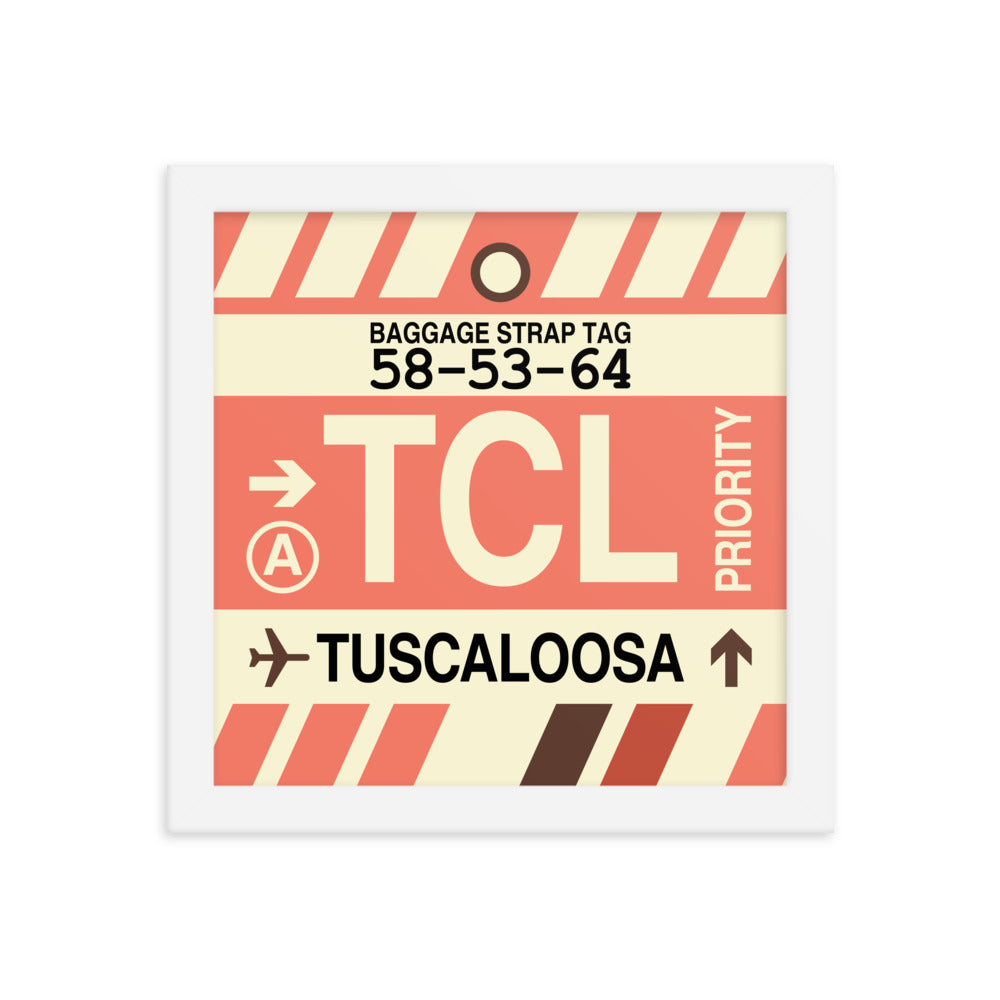 Travel-Themed Framed Print • TCL Tuscaloosa • YHM Designs - Image 11