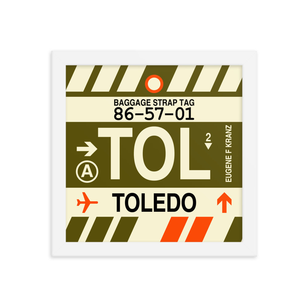 Travel-Themed Framed Print • TOL Toledo • YHM Designs - Image 11