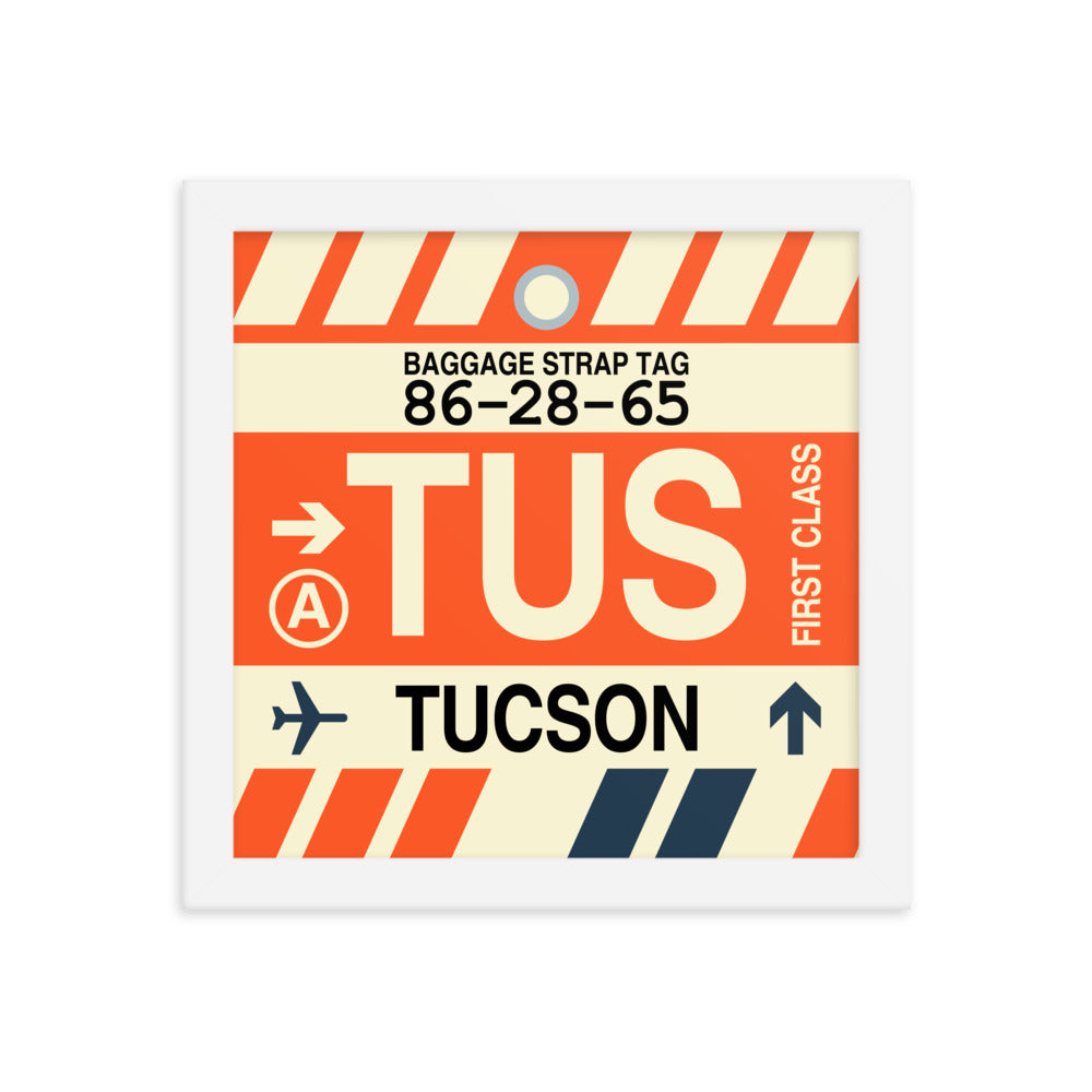 Travel-Themed Framed Print • TUS Tucson • YHM Designs - Image 11