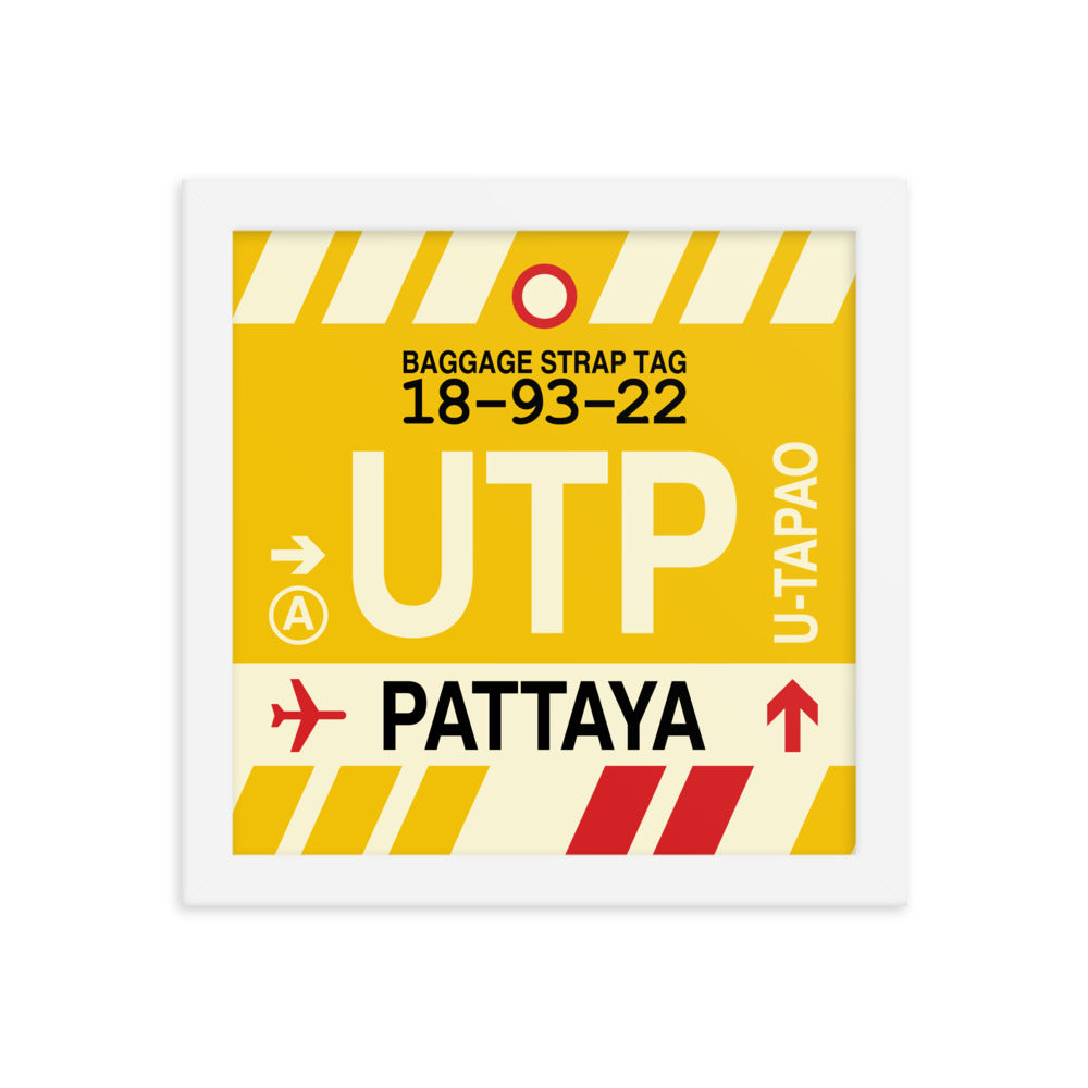 Travel-Themed Framed Print • UTP Pattaya • YHM Designs - Image 11
