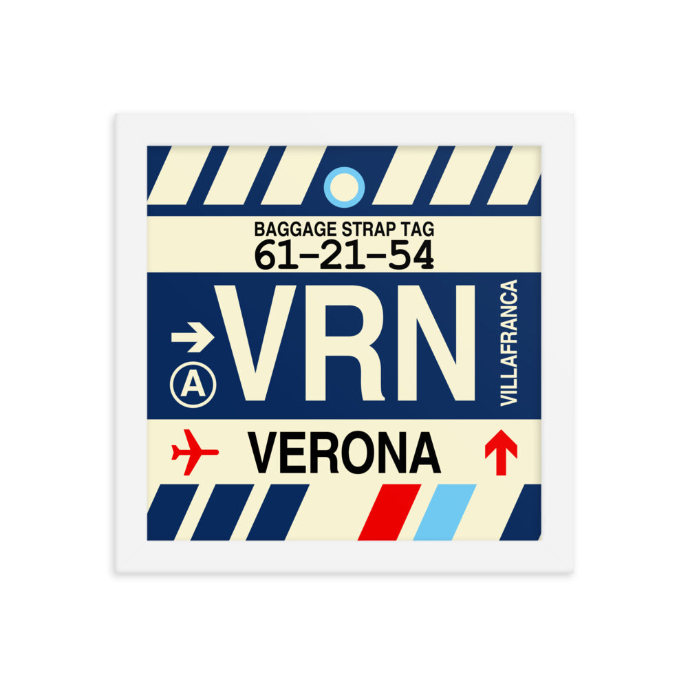 Travel-Themed Framed Print • VRN Verona • YHM Designs - Image 11