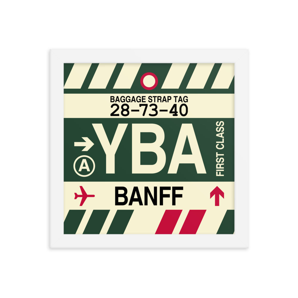 Travel-Themed Framed Print • YBA Banff • YHM Designs - Image 11