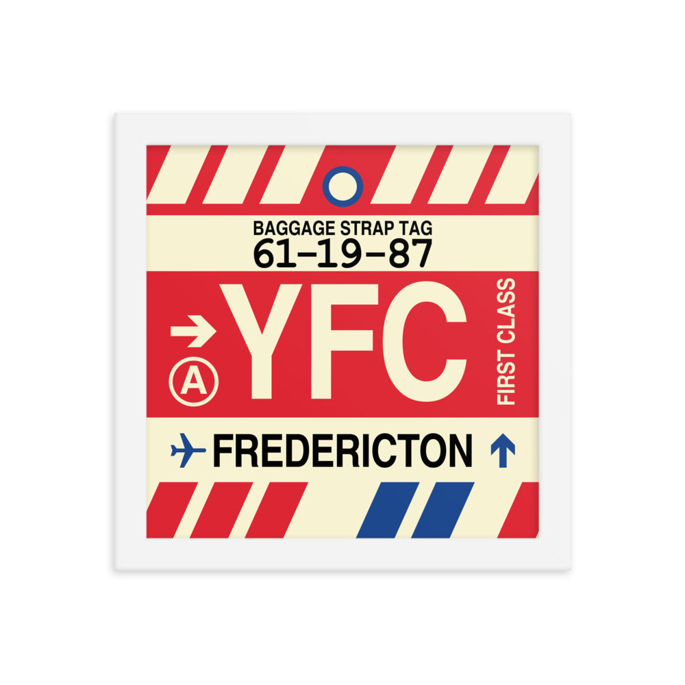 Travel-Themed Framed Print • YFC Fredericton Souvenir • YHM Designs - Image 11