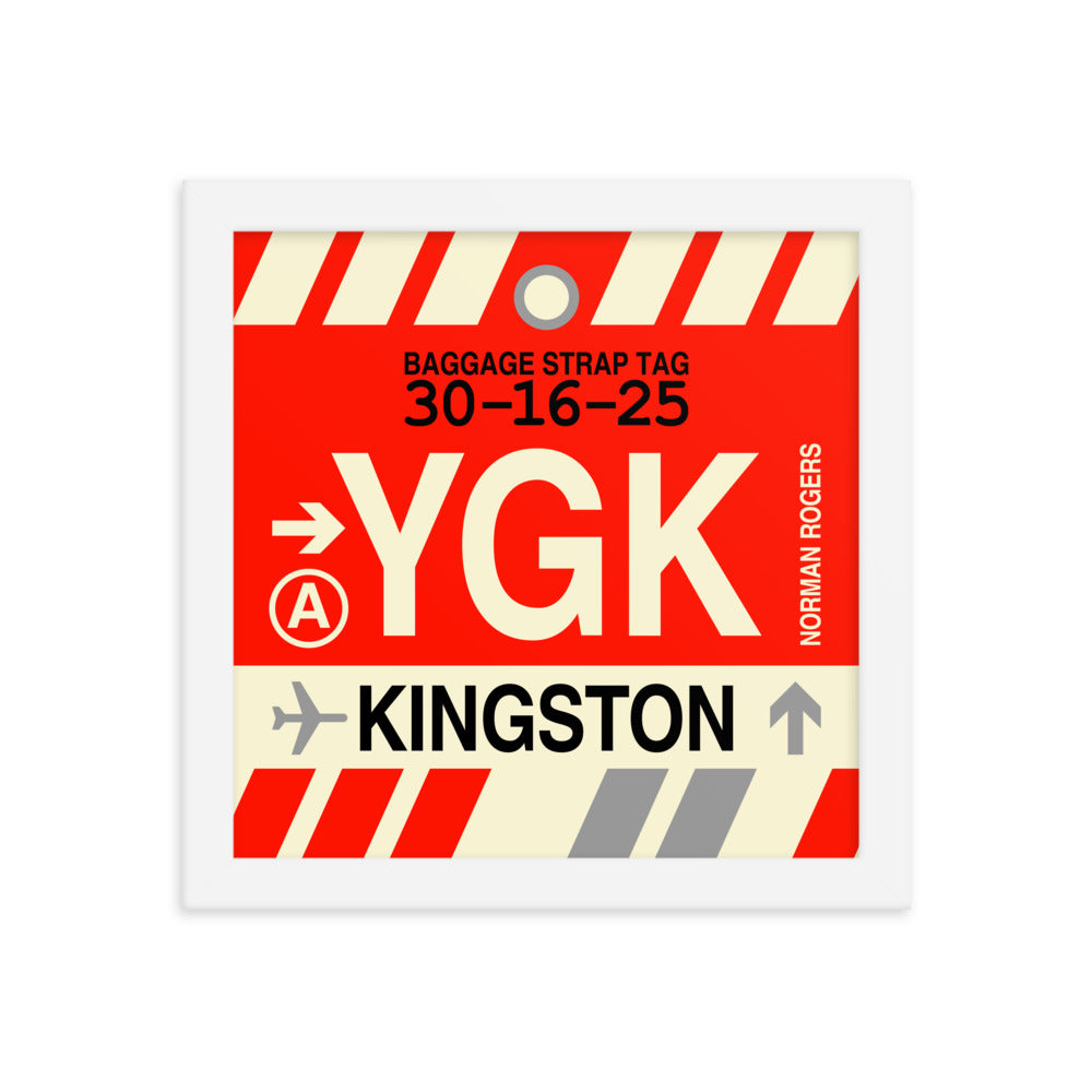 Travel-Themed Framed Print • YGK Kingston Souvenir • YHM Designs - Image 11